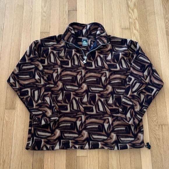 Mcintosh & Seymour Other - Vintage McIntosh & Seymour Quarter Zip Fleece All Over 90s Patagonia Kodiak XL
